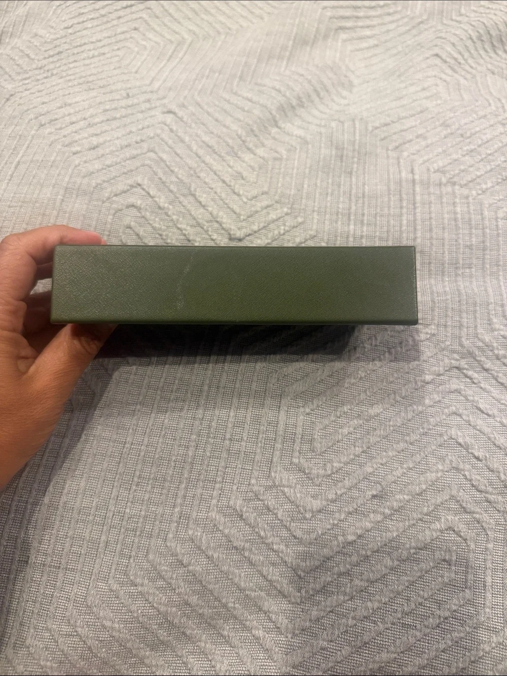 Longchamp Green Eye Glass Case